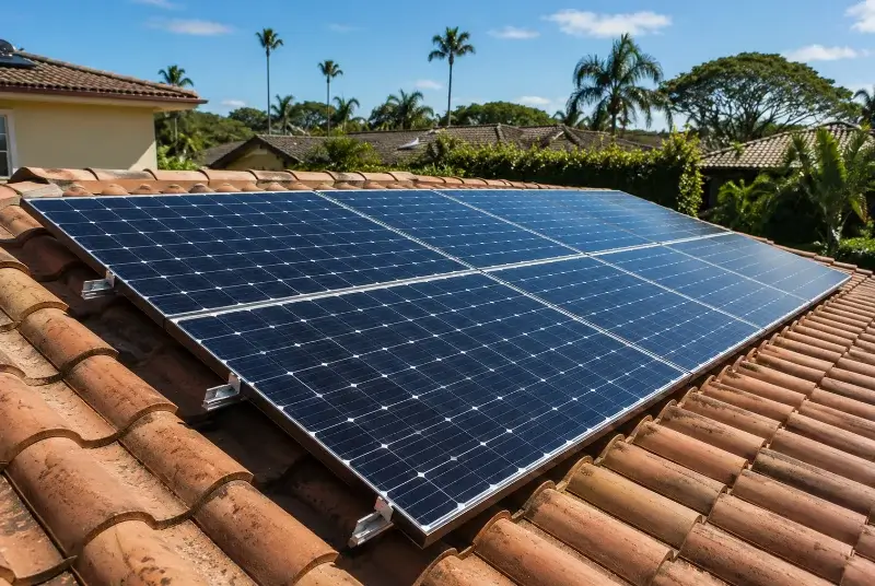 Installation de panneaux solaires à Rémuzat
